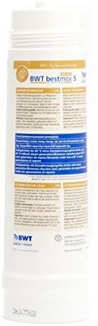 BWT Bestmax Premium S Replacement Cartridge - Limescale Protection The Taste Experts, Five-Stage Filtration for Espresso Machines