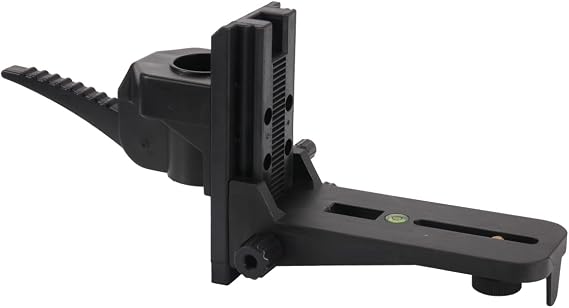 Mounting Bracket Clamps with 1/4''-20 and 5/8''-11 Threads, Adapter | rotary and line laser setup, vertical positioning, construction layout