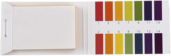 80 Strips/Pack PH 1-14 Litmus Paper pH Tester Papers Universal Indicator Paper Test for Water Aquarium Convenient and Practical