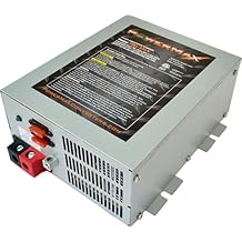PowerMax PM4 45A RV Converter | 45 Amp 12V Power Converter with a Built-in 3-Stage Smart Battery Charger | AC to DC Power Supply | Lithium Compatible | Adjustable Output 13.5VDC