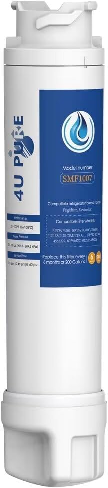 Replacement for EPTWFU01, ur Sur Ultra 2, EWF02, 012505454226, 4562222 Refrigerator Water Filter, Pack of 1