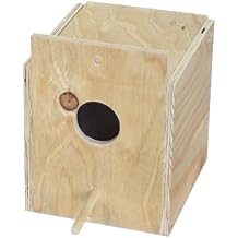 YML Assembled Wooden Nest Box for Outside Mount, Medium