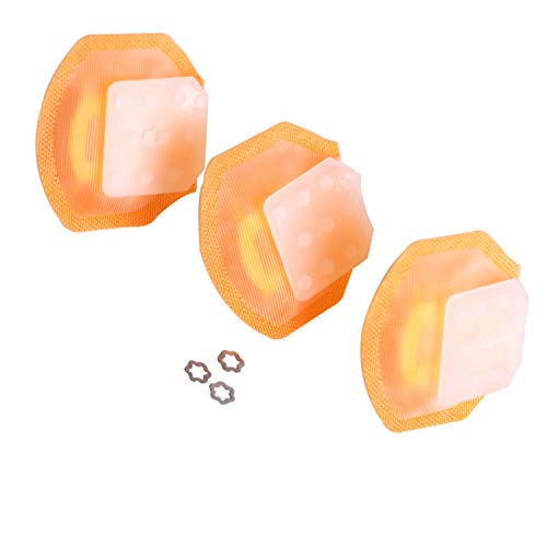 15420-24FB0 Fuel Pump Strainer Filter Compatible with Suzuki GSXR 600750 2001-2007, SV650SV1000 TL1000 V-Strom 1000 1996-2012 - Replaces 15420-44G00, 15420-35F00 15420-35F01 16520-32E00 3 Pack
