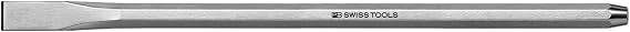 PB Swiss Tools Electrician's Flat Chisel, hand-ground, chrome-plated, size 1