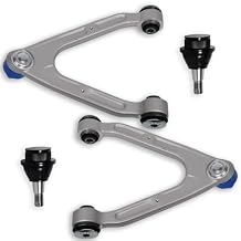 4Pcs Front Upper Control Arm & Ball Joint Assembly Driver Passenger Side for Hummer 2006 2007 2008 2009 2010 H3, 2009-2010 H3T, K621675 K621676 K500250