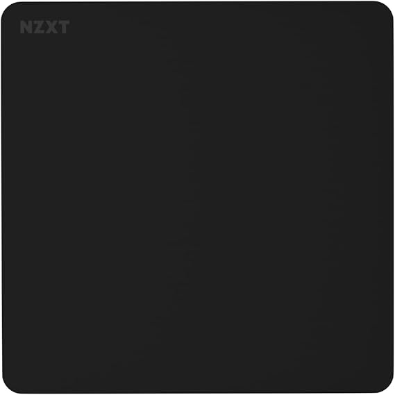 NZXT Zone - Large Gaming Mouse Pad - Micro-Weave Cloth Surface - Balanced Speed and Control for All Playstyles - Spill-Resistant, Anti-Slip Base, Reinforced Edges - Black