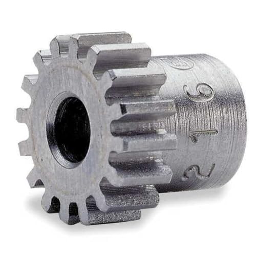 Boston Gear NF12B Spur Gear, 14.5 Pressure Angle, Steel, Inch, 10 Pitch, 0.625 Bore, 1.400 OD, 1.000 Face Width, 12 Teeth