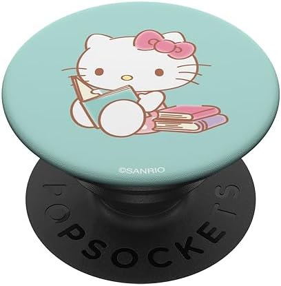 Hello Kitty Reading Books PopSockets Adhesive PopGrip