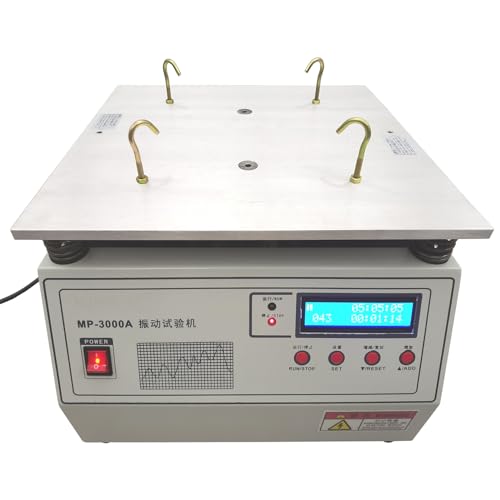 TECHTONGDA MP-3000A Vertical Electromagnetic Vibration Tester High Pulse Testing Table Machine Fixed Frequency Vibration Test Equipment 110V 900W