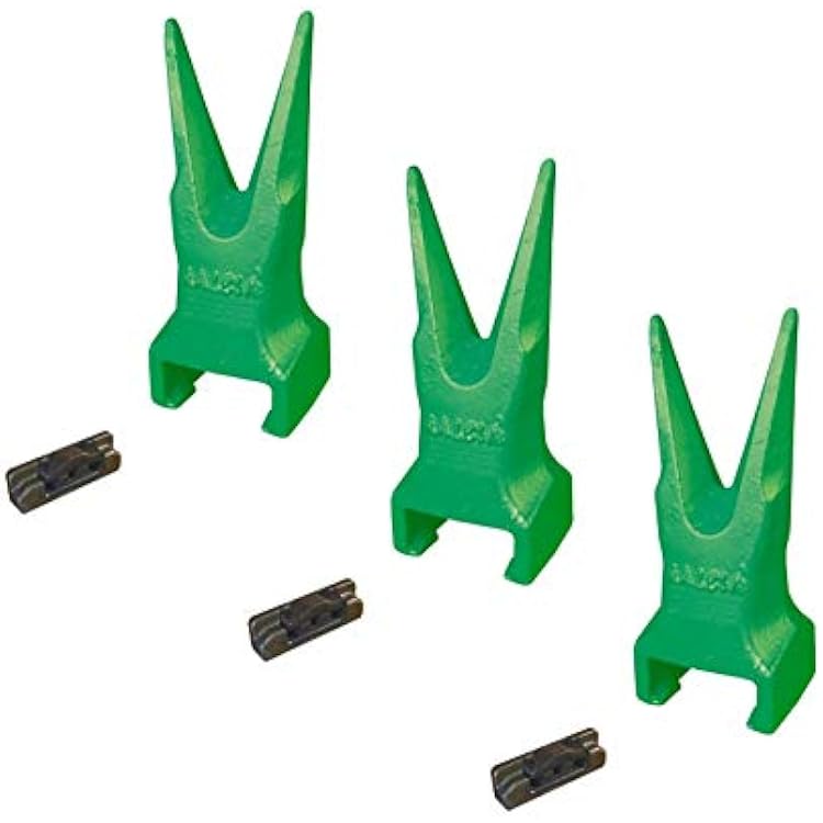 3 - fits Esco Style Super V Mini Excavator Twin Tiger Rock Bucket Teeth - V13TVY
