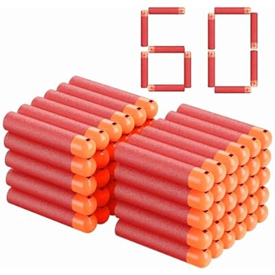 60PCS Mega Dart Refill Pack for N-Strike Mega Series