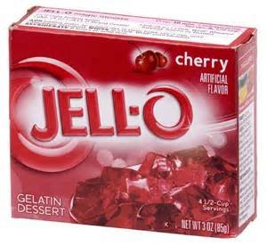 Jell-o Cherry Gelatin Dessert 3 Oz 4-pack