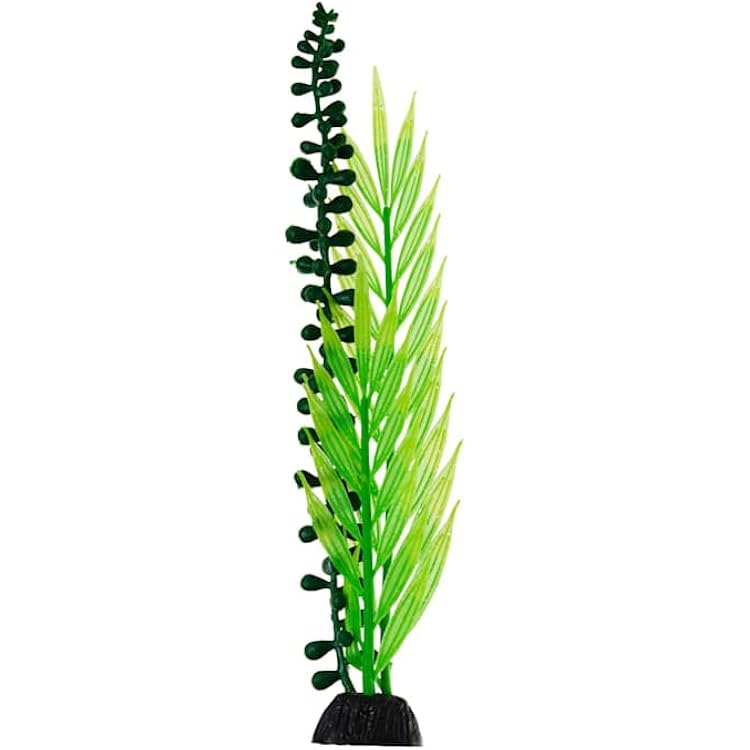 imagitarium by Petco Green Silicone Seaweed Aquarium Plant, Large