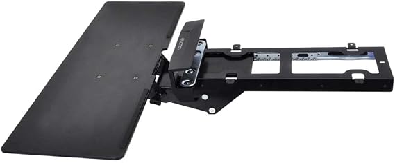 Ergotron Neo-Flex Under Desk Keyboard Tray Adjustable Height Ergonomic Slide Out Keyboard Arm Attachment for Desk