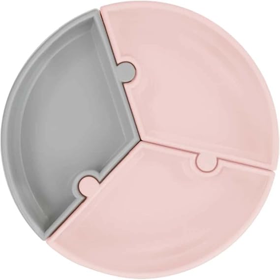 OiOi Puzzle - Pinky Pink/Powder Grey