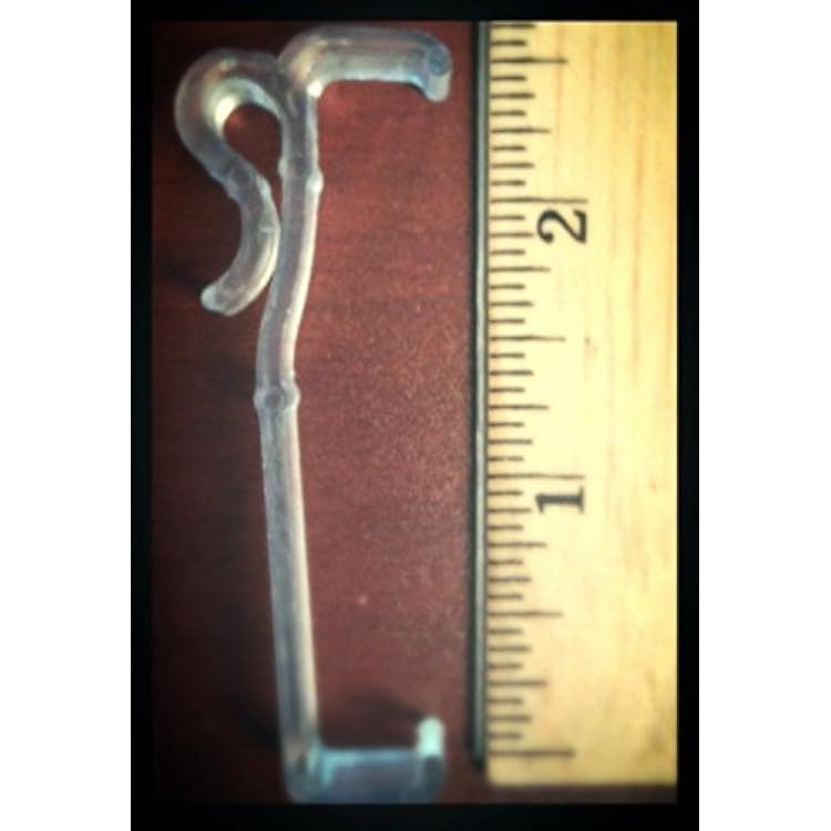 6 Pack of 2.5 Inch Valance Clips for Window Blinds
