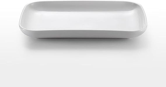 BUYDEEM CT1004 Ceramic Plate for G563 G563-A501 G67US G67US-A503 Electric Food Steamer, White, 30cm(11.8inch)