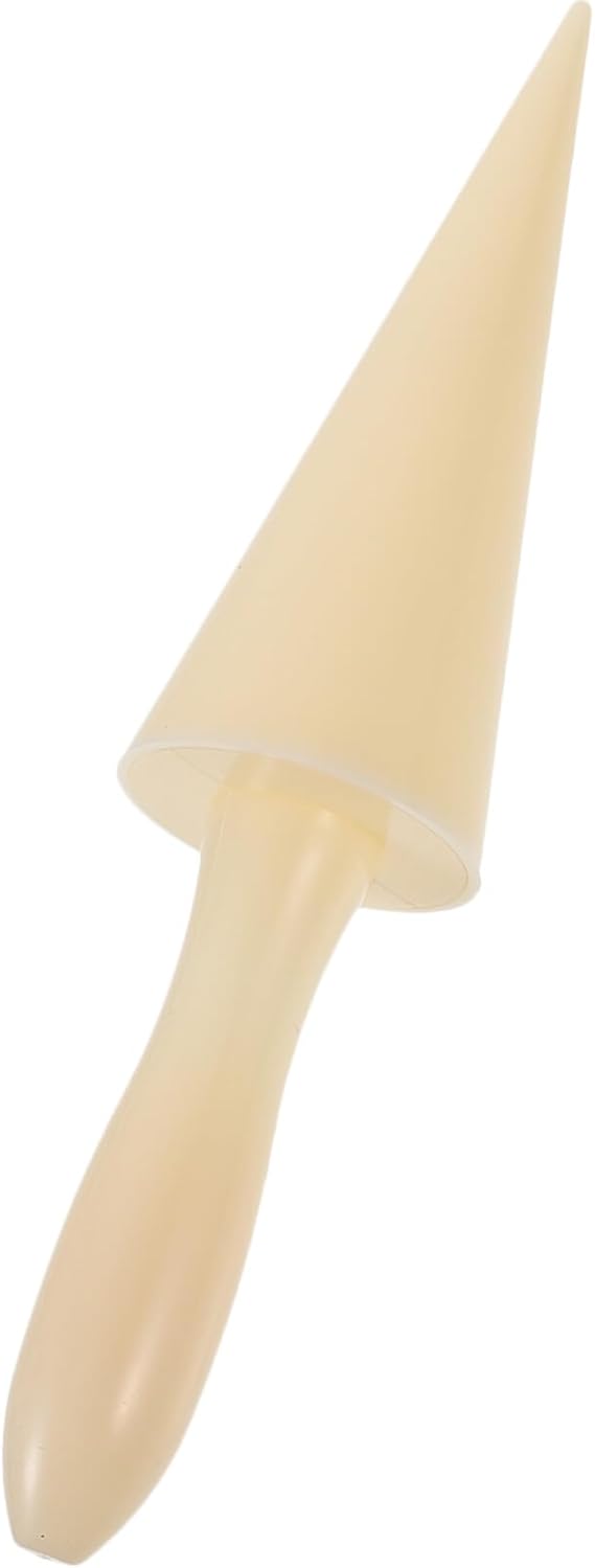 NOLITOY Ice Cream Cone Mold, Plastic Waffle Cone Roller, Handmade Egg Roll Mold, Dessert Mold, Easy Operation for Home