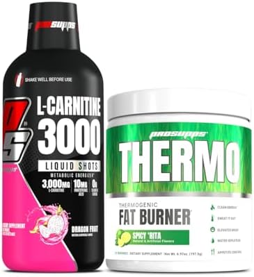 ProSupps L-Carnitine 3000 and Thermo Fat Burning Thermogenic Powder Bundle