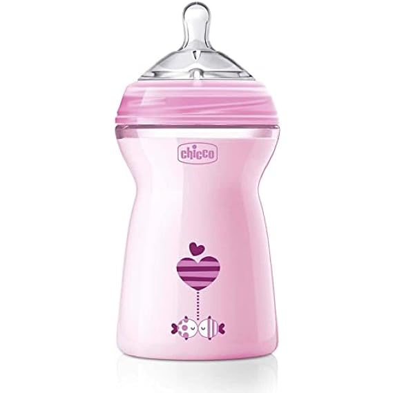 Chicco Natural Feeling 6 Months + Baby Bottle 330ml