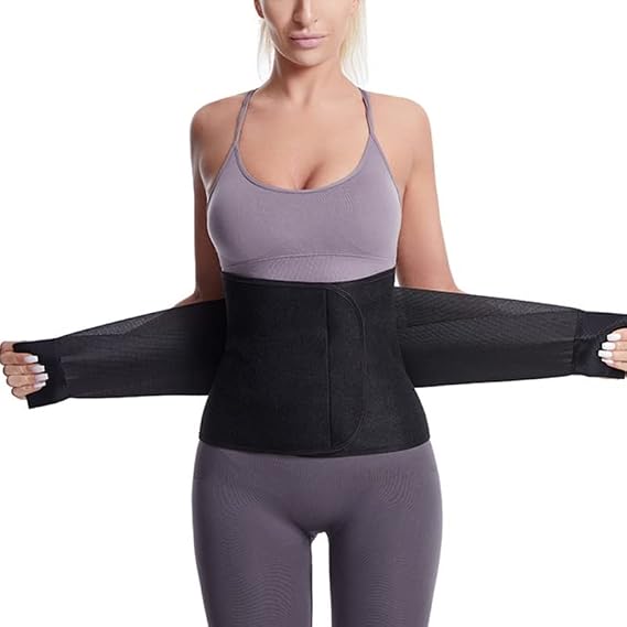Postpartum Belly Wrap Binder Post-Surgery C-Section Abdominal Wrap Girdle Recovery Belt Back Support Pregnancy Corset for Abdominal Support