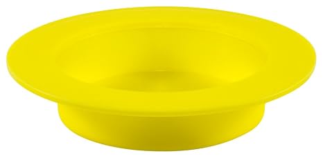 Caplugs WWX-501 WWX Series Plastic Tapered Cap & Plug w/Extra Wide & Thick Flange, 12 Pack, Yellow LD-PE, Flange OD 4.88" x Plug ID 3.458" Threaded, Non-Threaded Protection, Masking (99196250)
