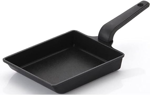 Tamagoyaki Japanese Omelette Egg, Non stick Coating, Square Frying Pan (14x20cm)