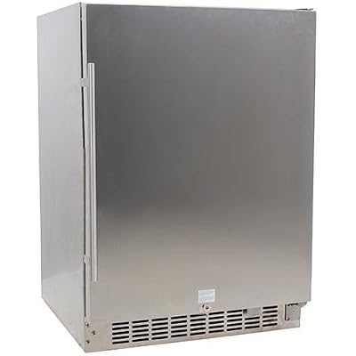 EdgeStar CBR1501SSOD 24 Inch Wide 142 Can Built-In Outdoor Beverage Cooler