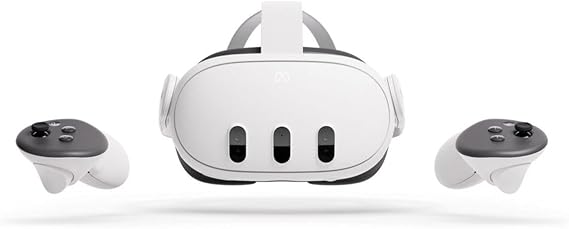 CUSTIC Meta Quest 3 512GB - Breakthrough Mixed Reality - Powerful Performance - Asgard's Wrath 2 and Meta Quest+ Bundle