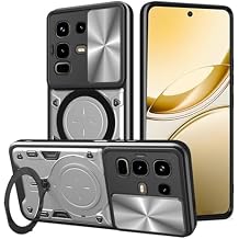 Compatible with Infinix Note 50X 5G Case Cover,with Slide Camera Lens Cover Compatible with Infinix Note 50X 5G+ X6857B Case Silver