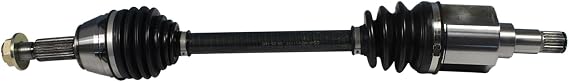 GSP NCV11175 CV Axle Shaft Assembly for Select 2011-18 Ford Fiesta - Front Left (Driver Side) Black