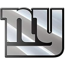 NFL New York Giants Premium Metal Auto Emblem