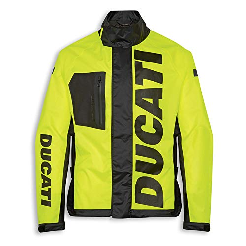 Ducati Aqua Rain Jacket HV Yellow 98107120