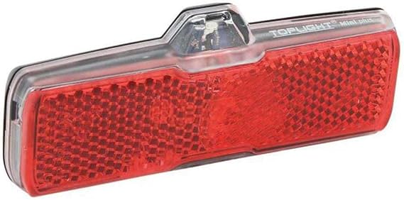 Busch & Müller Unisex - Adult Toplight Mini Plus LED Luggage Rack Rear Light, Black, One Size