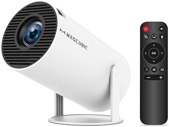 Magcubic Mini Portable Projector with 4K & 1080P Support, Built in Apps