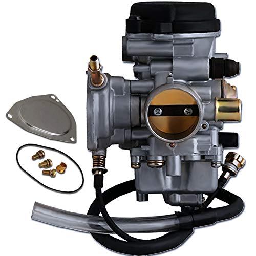 Replacement Carburetor for Yamaha Compatible with Grizzly 350 450 4x4, Big Bear 250 400, Kodiak 400 450, Bruin 350, Wolverine 450 YFM Models 20002012 Mikuni Style ATV Carburetor
