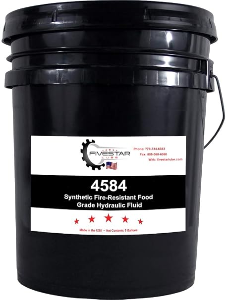 Synthetic Fire-resistant Food Grade Hydraulic Fluid 5 Gallon