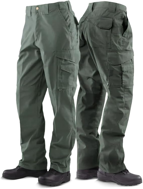 Tru-Spec 24-7 Original Cargo Work Pants for Men, Water Resistant, Ripstop