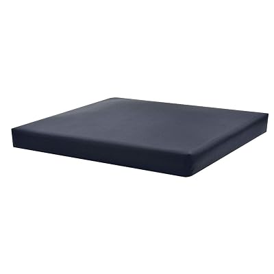 Sammons Preston Gel-Foam Cushion, 18W x 16D x 3H, Supportive and Comfortable Wheelchair Pad, Seat Cushion Provides Back Support, Pressure Relief, Helps Prevent Aches and Pains from Sitting