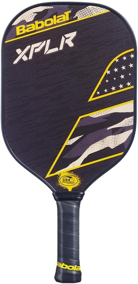 Babolat XPLR Pickleball Paddle (Black/Beige/Yellow)