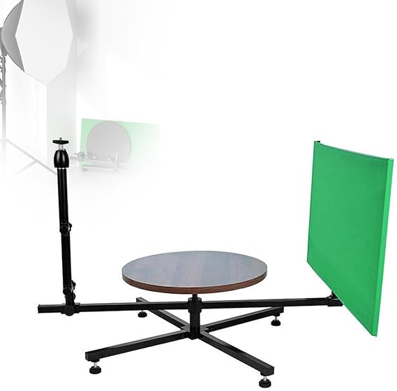 Rotating Camera Platform 360 Panoramic Shooting Platform Rotating Camera Slider Multi-angle Adjustable Photography Platform for Photography