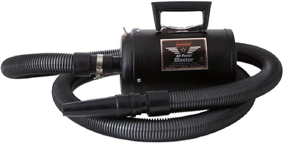 METROVAC Air Force Blaster B-3INDWB, Electric Car Blower, Great for Removing Dust, Fibers, Debris from Clothes, Surfaces, or Components, 120V