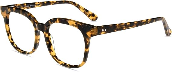 Firmoo Oversized Blue Light Blocking Reading Glasses 2.5, Tortoise Pattern Vintage Computer Readers Glasses for Women/Men