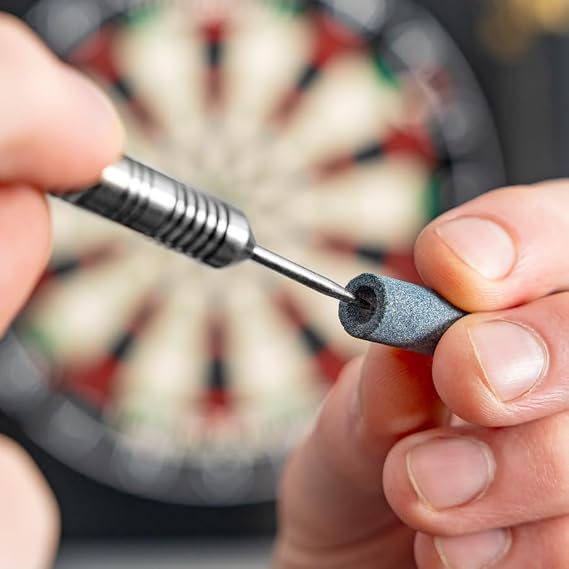 PINPOINT Darts Sharpener Compact & Lightweight - Precision Stone for Maintaining Dart Points