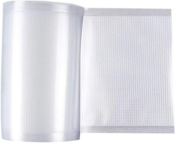 Homtoozhii vacum Sealer Bags Rolls 2 Roll Pack vacum Bags for Food Storage Seal a Meal Vac Sealers Commercial BPA Free