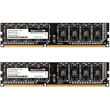 TEAMGROUP Elite DDR3 16GB Kit (2x8GB) 1600MHz (PC3-12800) CL11 Unbuffered Non-ECC 1.5V UDIMM 240 Pin PC Computer Desktop Memory Module Ram Upgrade - TED316G1600C11DC01