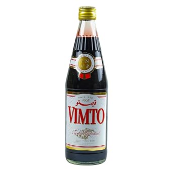 Vimto Fruit Syrup Concentrate-Flavorful Fruit Cordial For Drinks &amp;amp;amp;amp; Tea, 25fl.oz