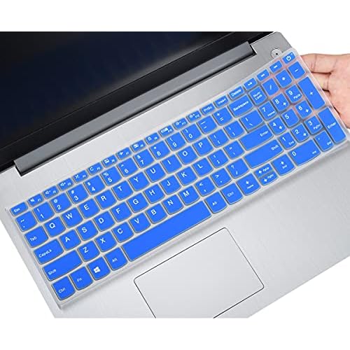 CaseBuy Keyboard Cover for Lenovo IdeaPad 3 15.6 17.3Lenovo IdeaPad L340 320 330 330s 340s 520 720s 130 S145 S340 S540 15.6 17.3Lenovo Yoga C740 C940 15.6, ThinkBook 15 Laptop Skin Blue
