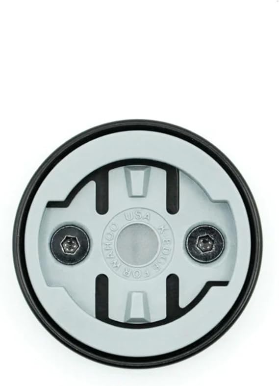 K-Edge Gravity Top Cap Bicycle Computer Mount, Wahoo, Black