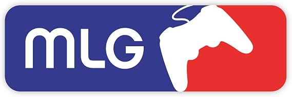 MLG major league gaming sticker decal 6" x 2"